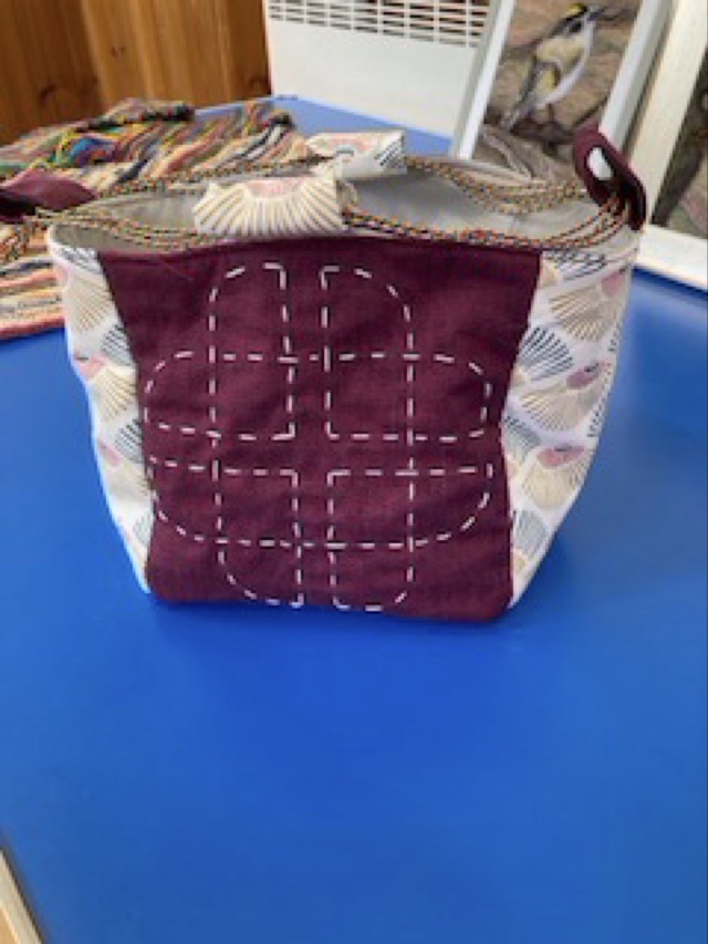 Jackie H, very new to needle work made this rice bag